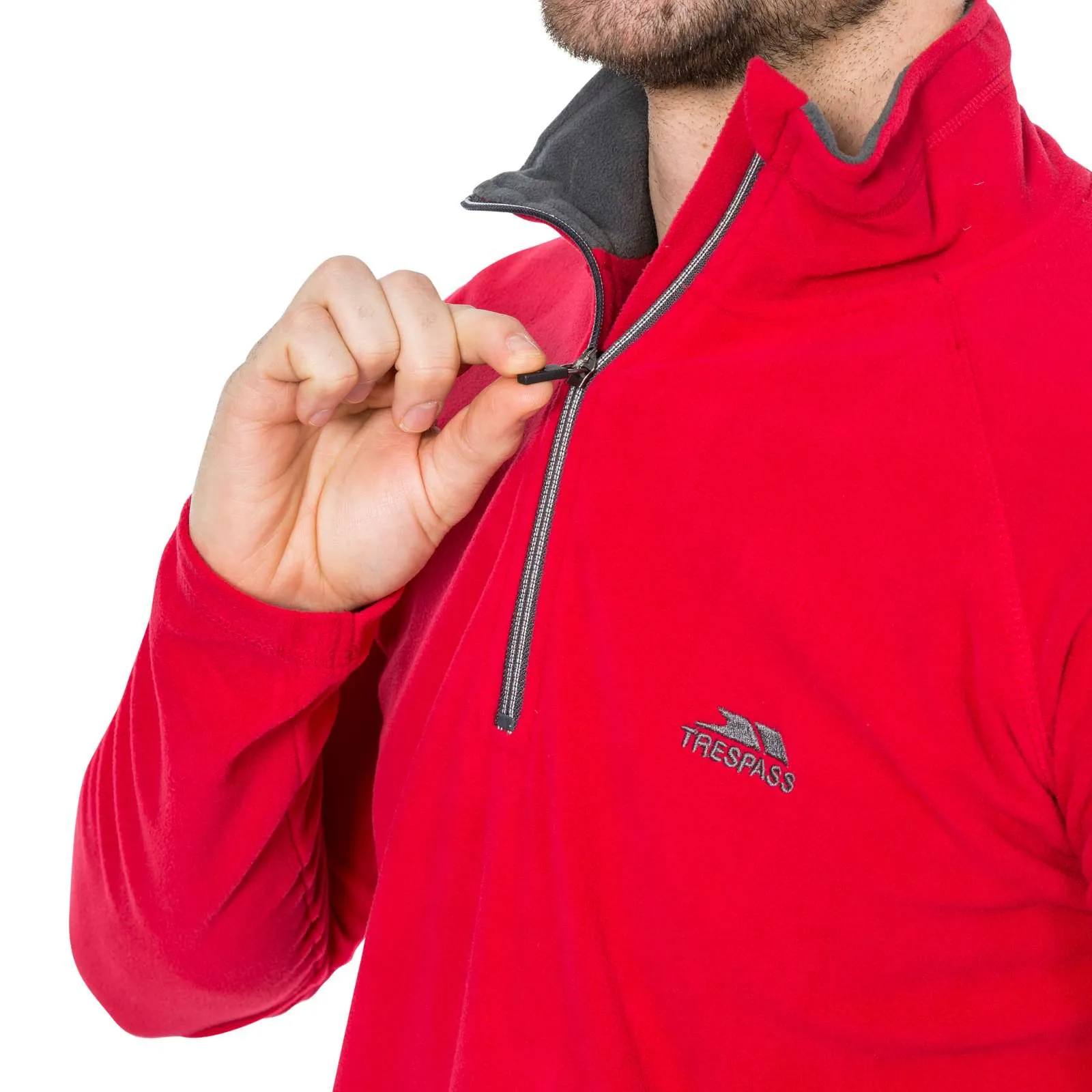 Trespass Mens Blackford Half Zip Pullover Fleece