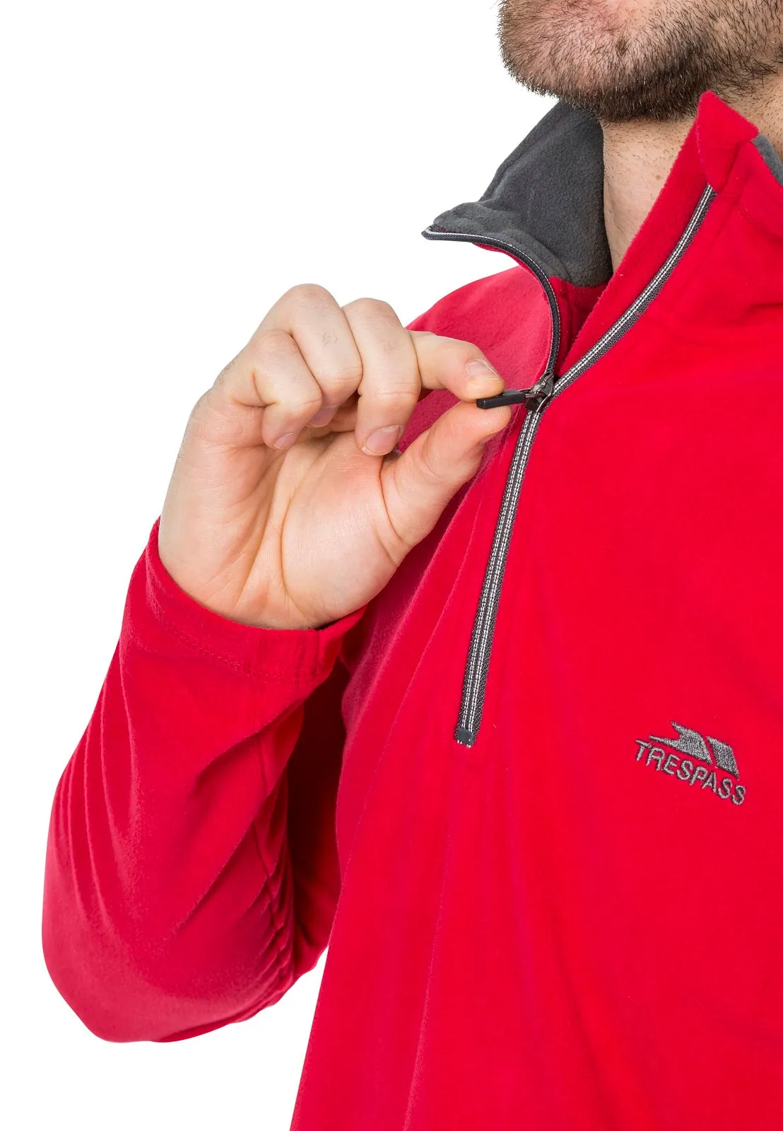 Trespass Mens Blackford Half Zip Pullover Fleece