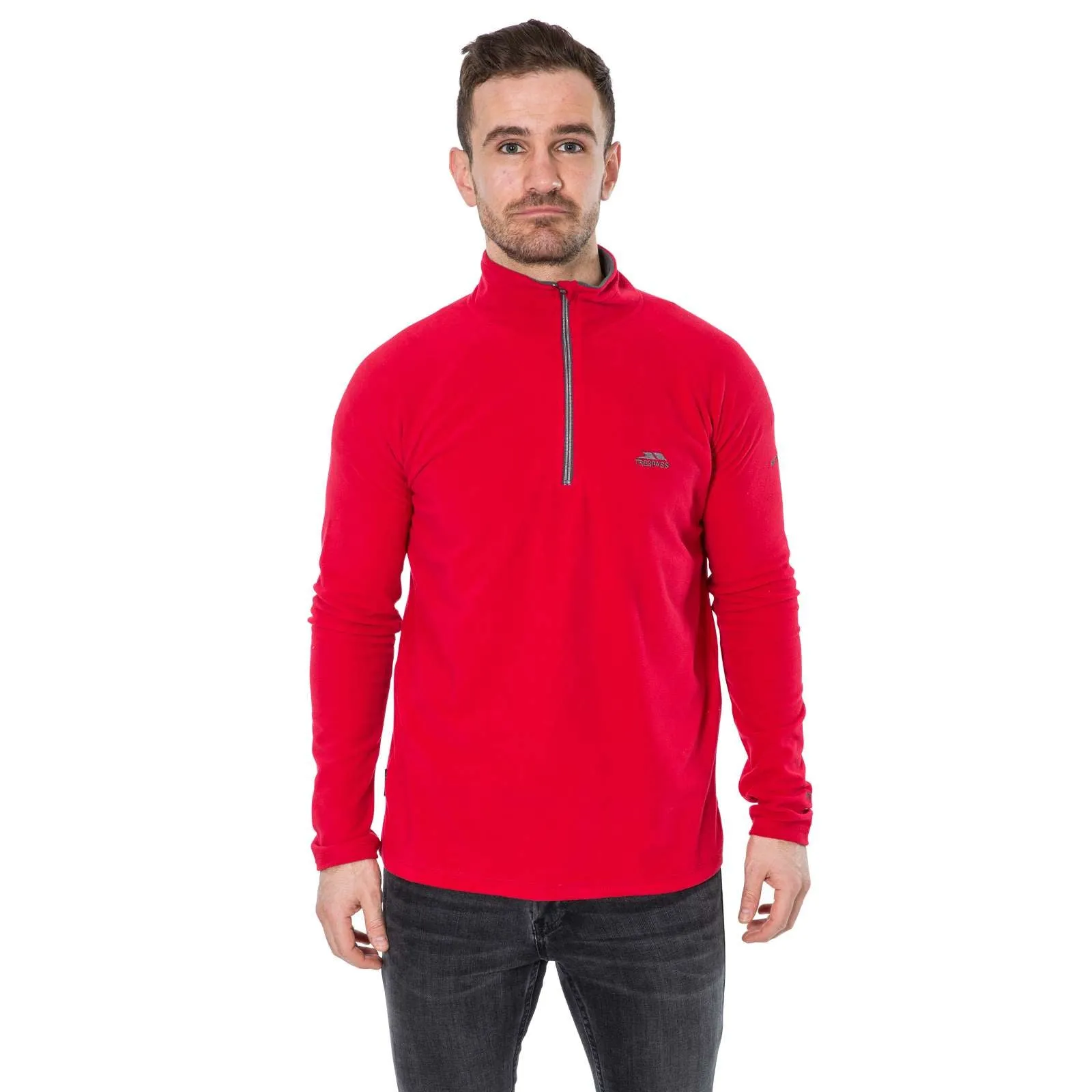 Trespass Mens Blackford Half Zip Pullover Fleece