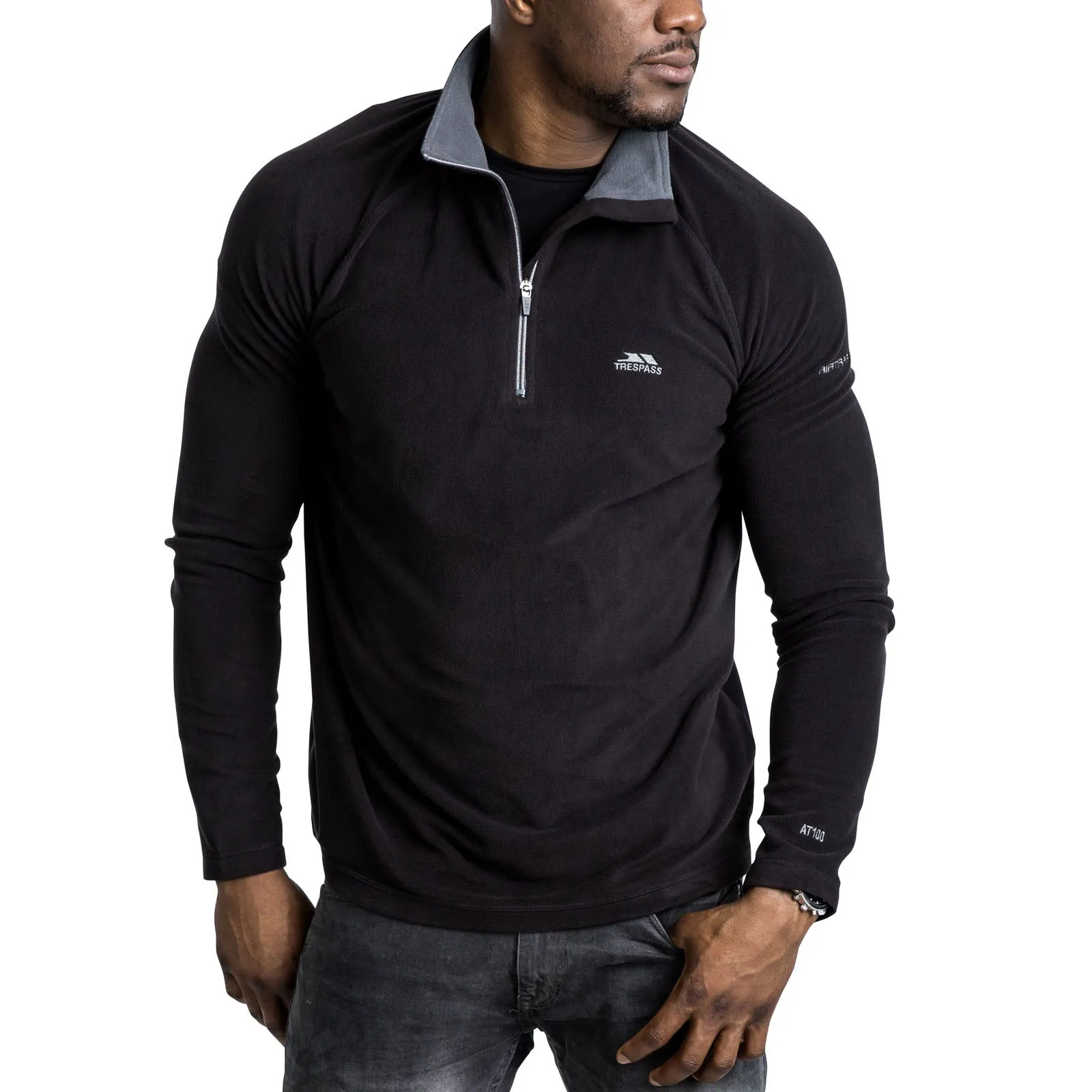 Trespass Mens Blackford Half Zip Pullover Fleece