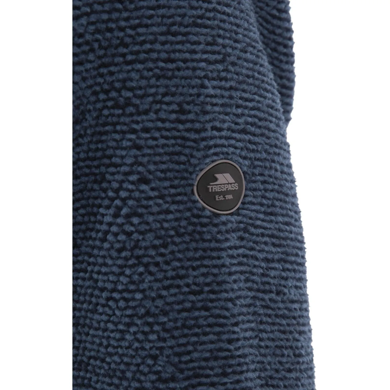 Trespass Mens Faratino Knitted Striped Fleece Jacket