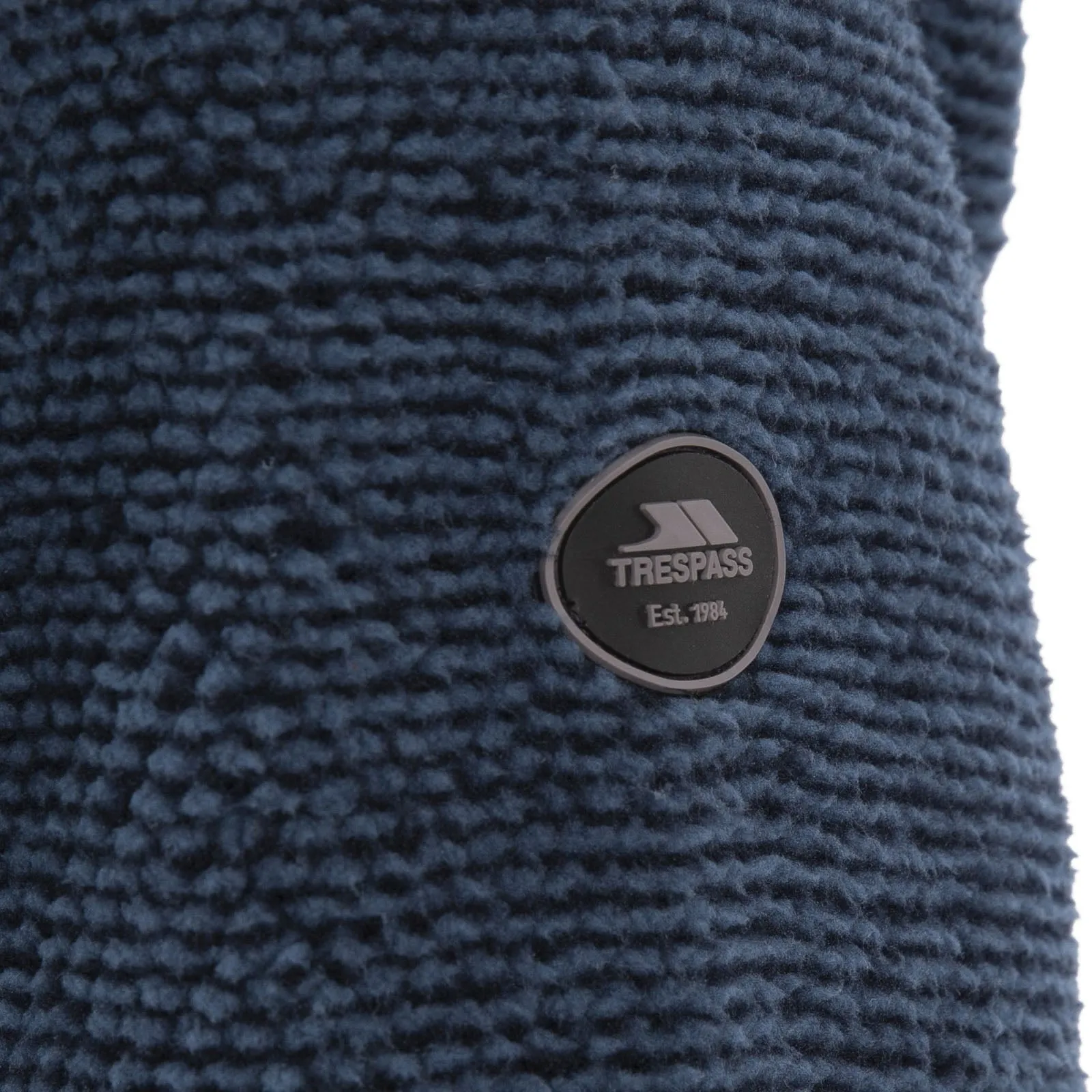 Trespass Mens Faratino Knitted Striped Fleece Jacket