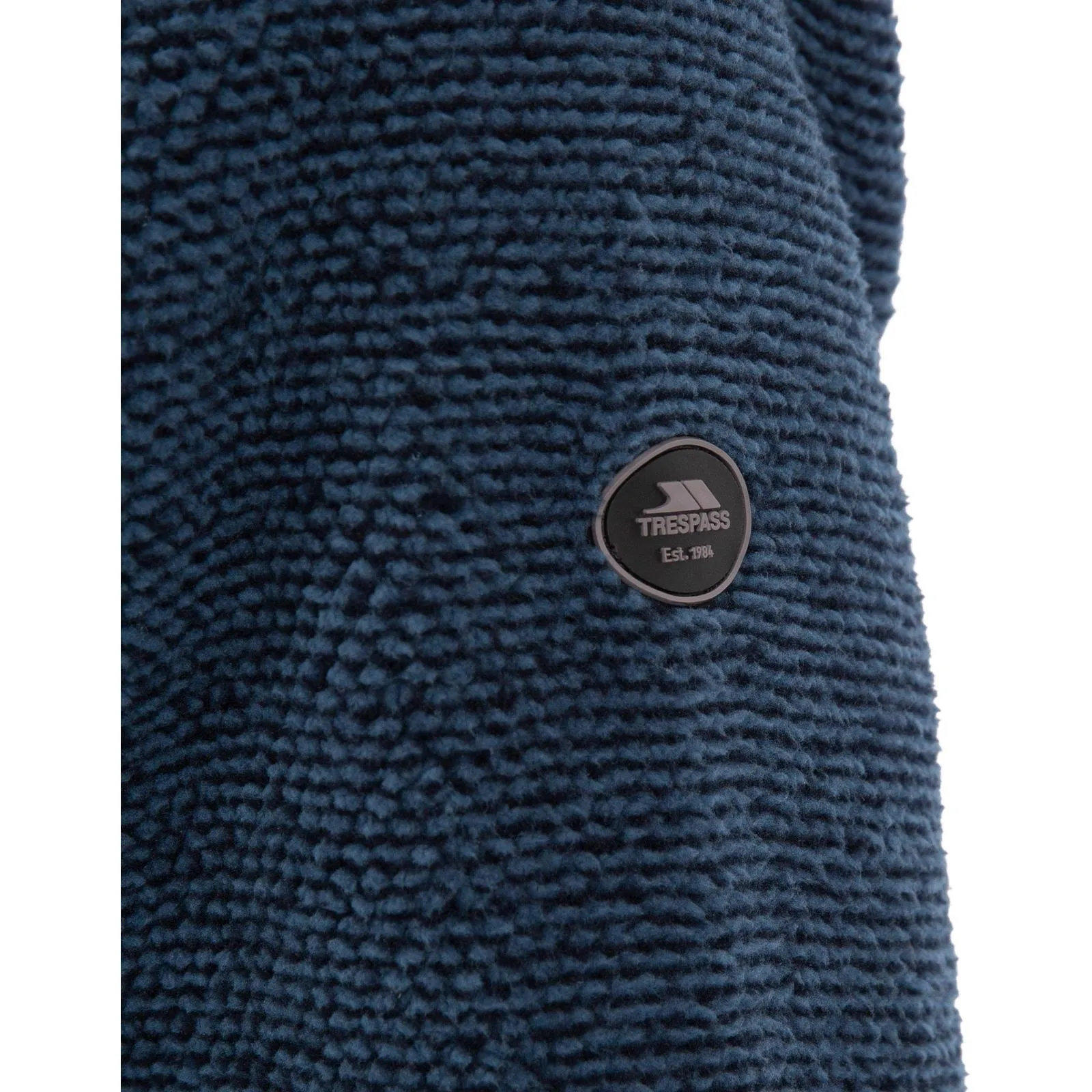 Trespass Mens Faratino Knitted Striped Fleece Jacket