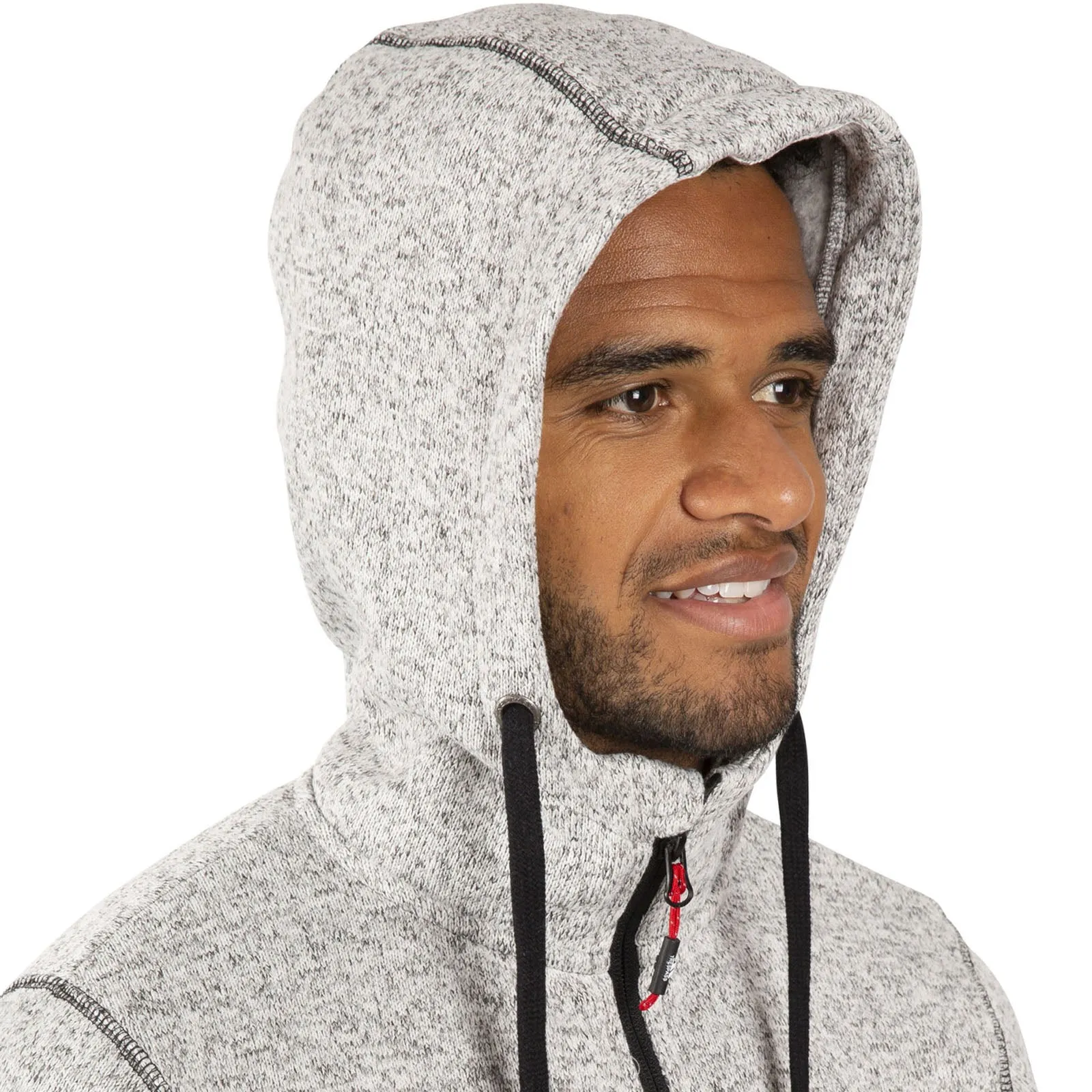 Trespass Mens Odeno Hooded Full Zip Fleece Jacket