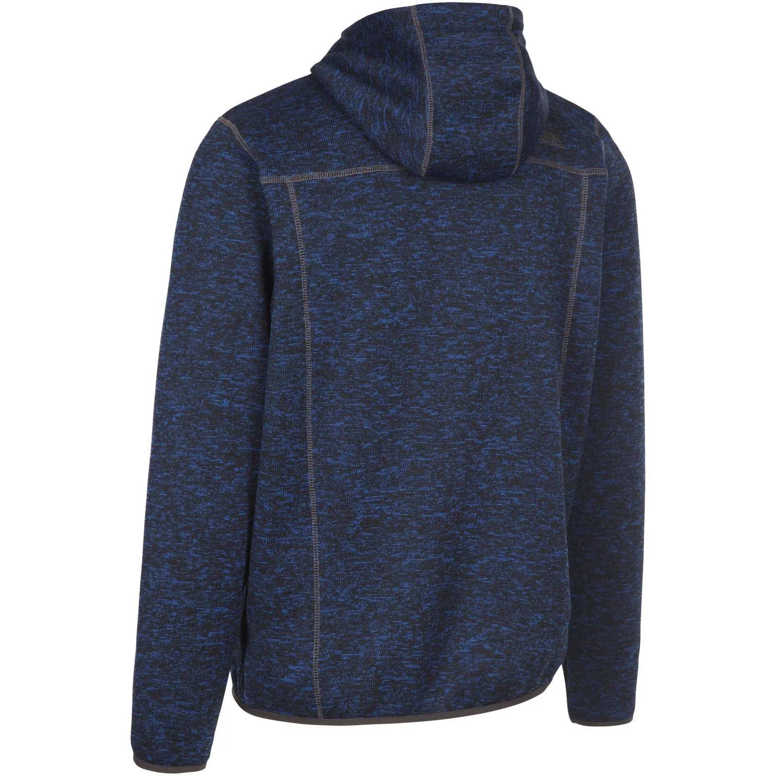 Trespass Mens Odeno Hooded Full Zip Fleece Jacket