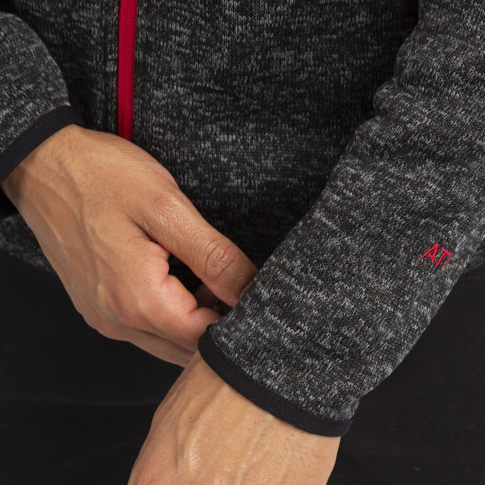 Trespass Mens Odeno Hooded Full Zip Fleece Jacket