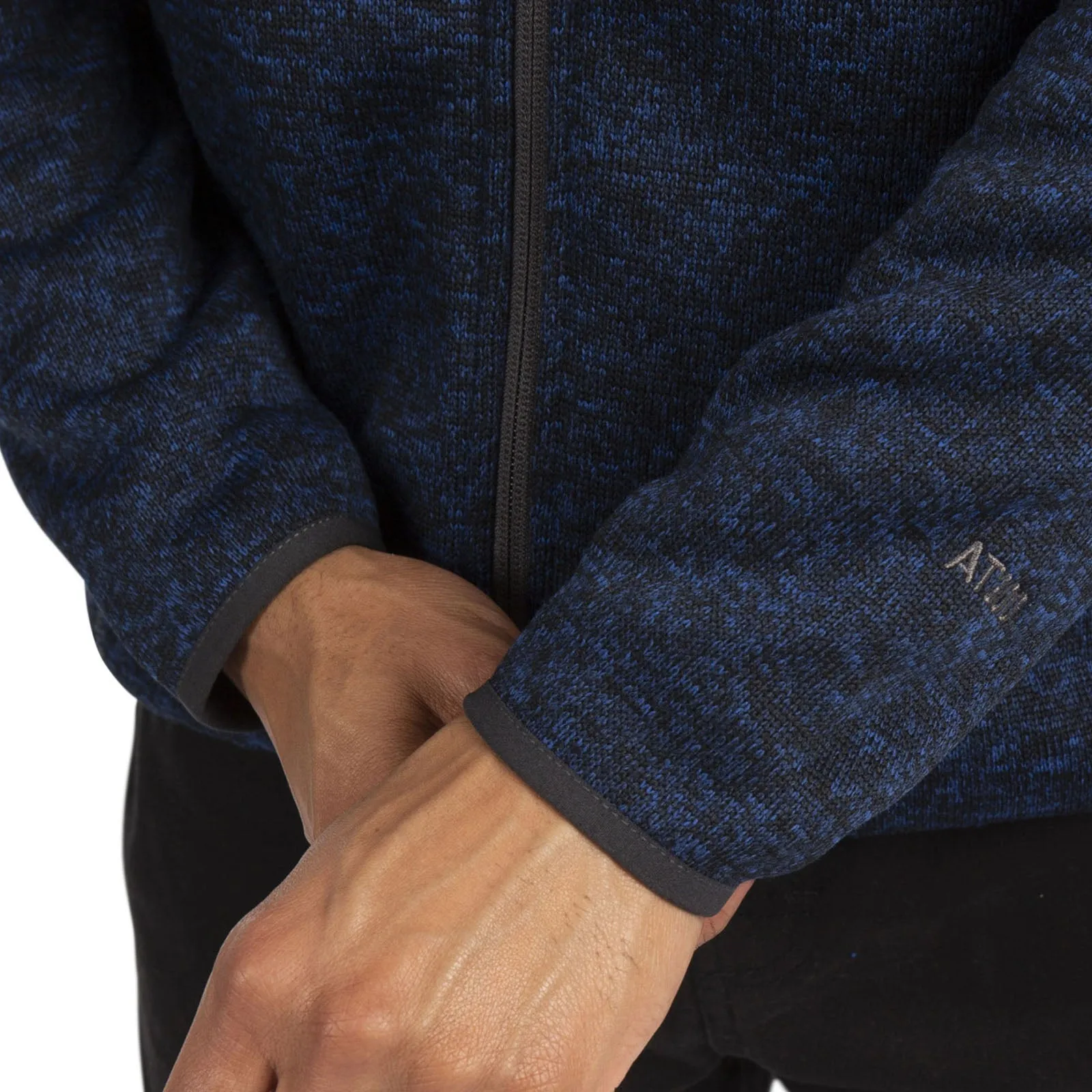 Trespass Mens Odeno Hooded Full Zip Fleece Jacket