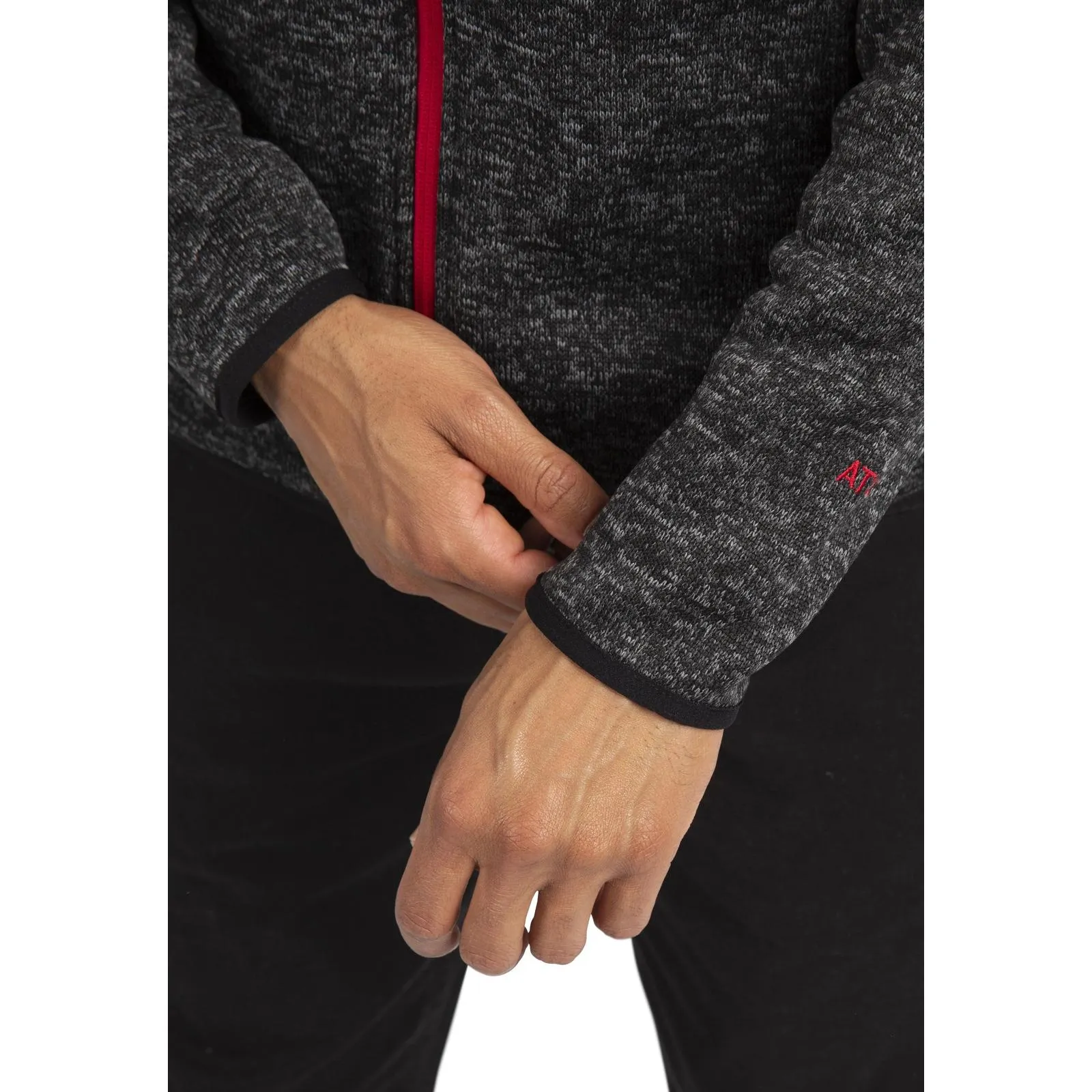 Trespass Mens Odeno Hooded Full Zip Fleece Jacket