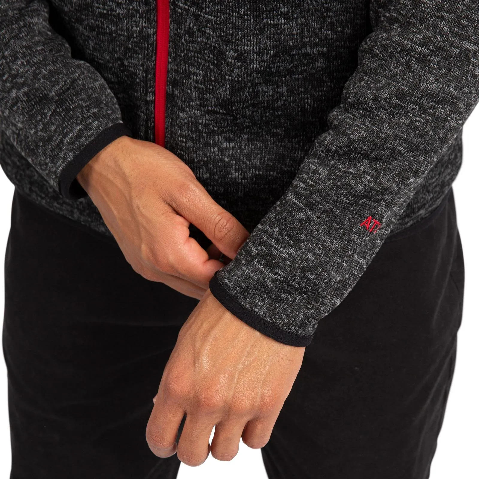 Trespass Mens Odeno Hooded Full Zip Fleece Jacket