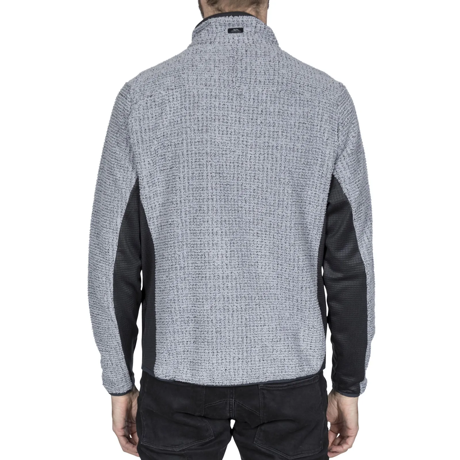 Trespass Mens Templetonpeck Full Zip Fleece Jacket - Grey