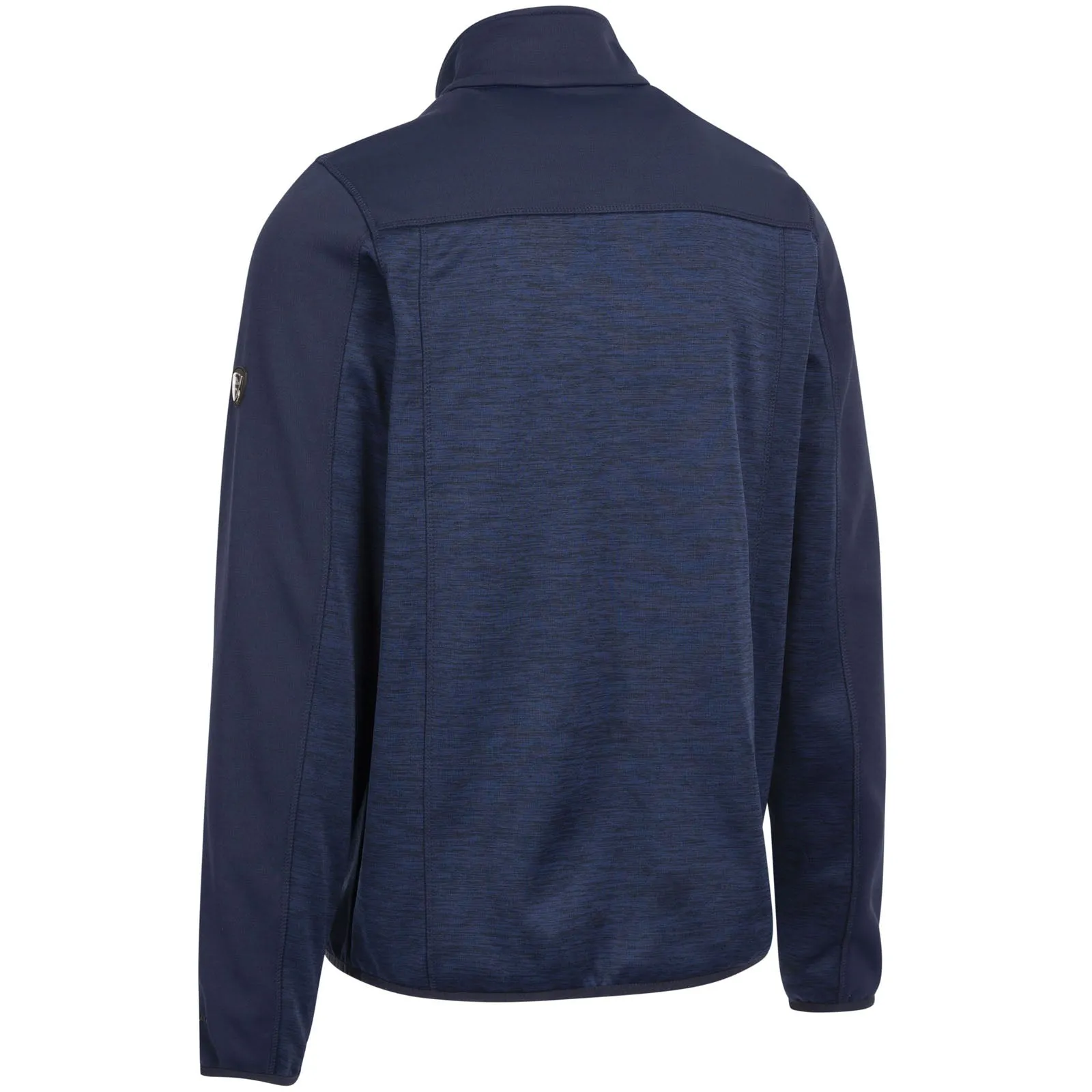 Trespass Mens Thornage AT200 Full Zip Fleece Jacket - Navy Marl