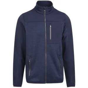 Trespass Mens Thornage AT200 Full Zip Fleece Jacket - Navy Marl