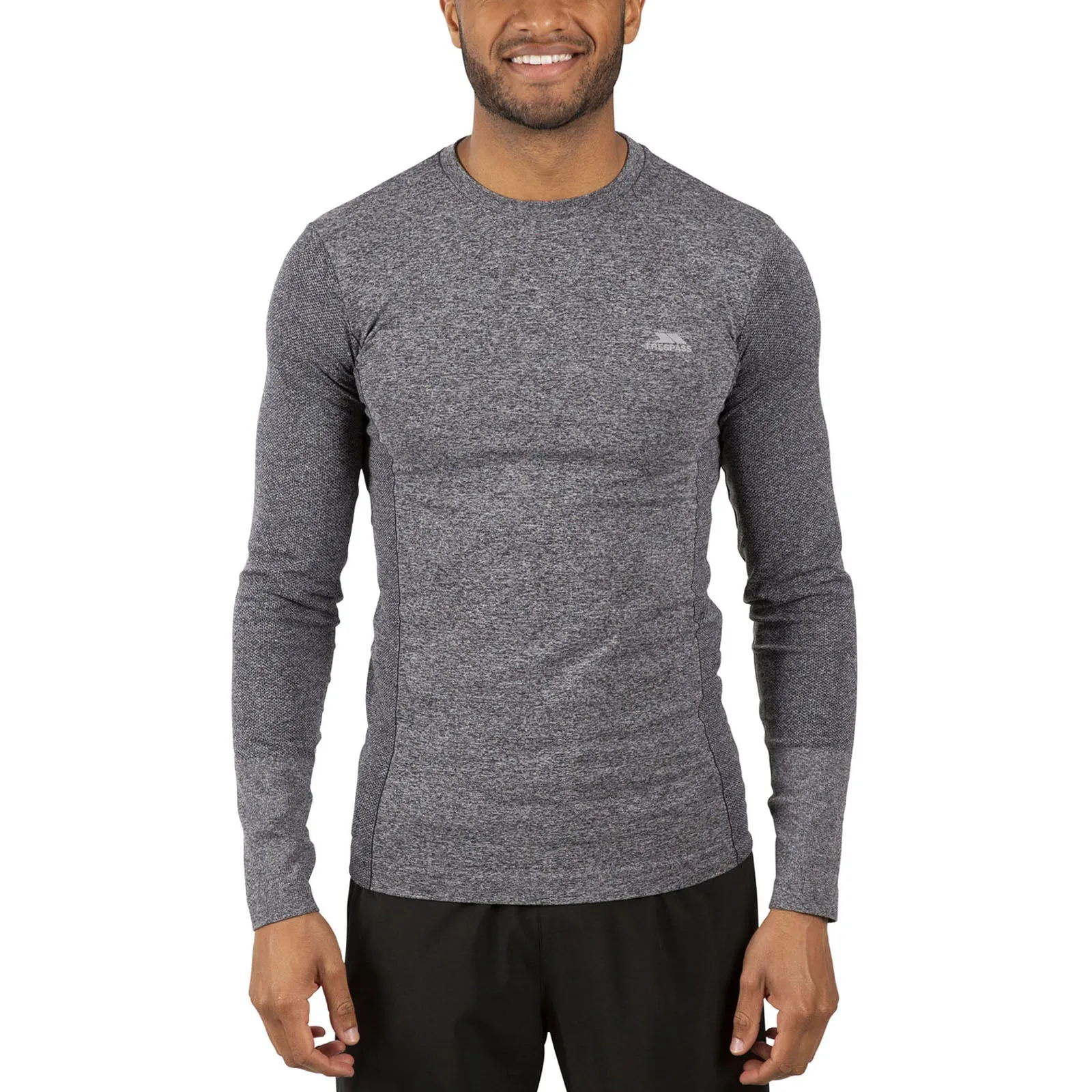 Trespass Mens Timo Long Sleeve Baselayer T-Shirt