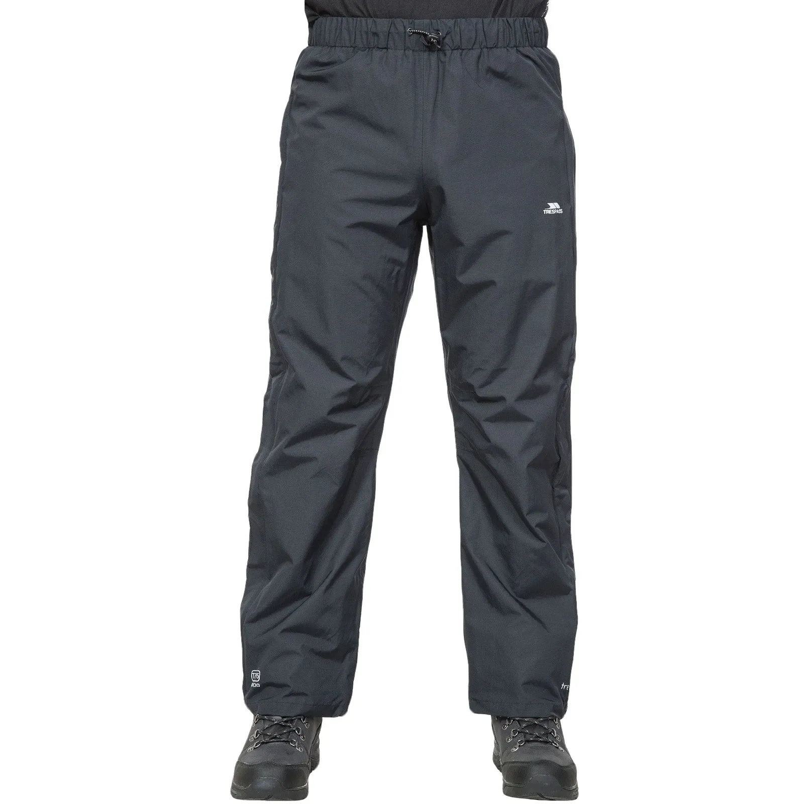 Trespass Purnell Waterproof Trousers - Black