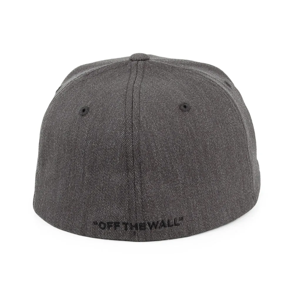 Vans Hats Splitz Flexfit Baseball Cap - Charcoal