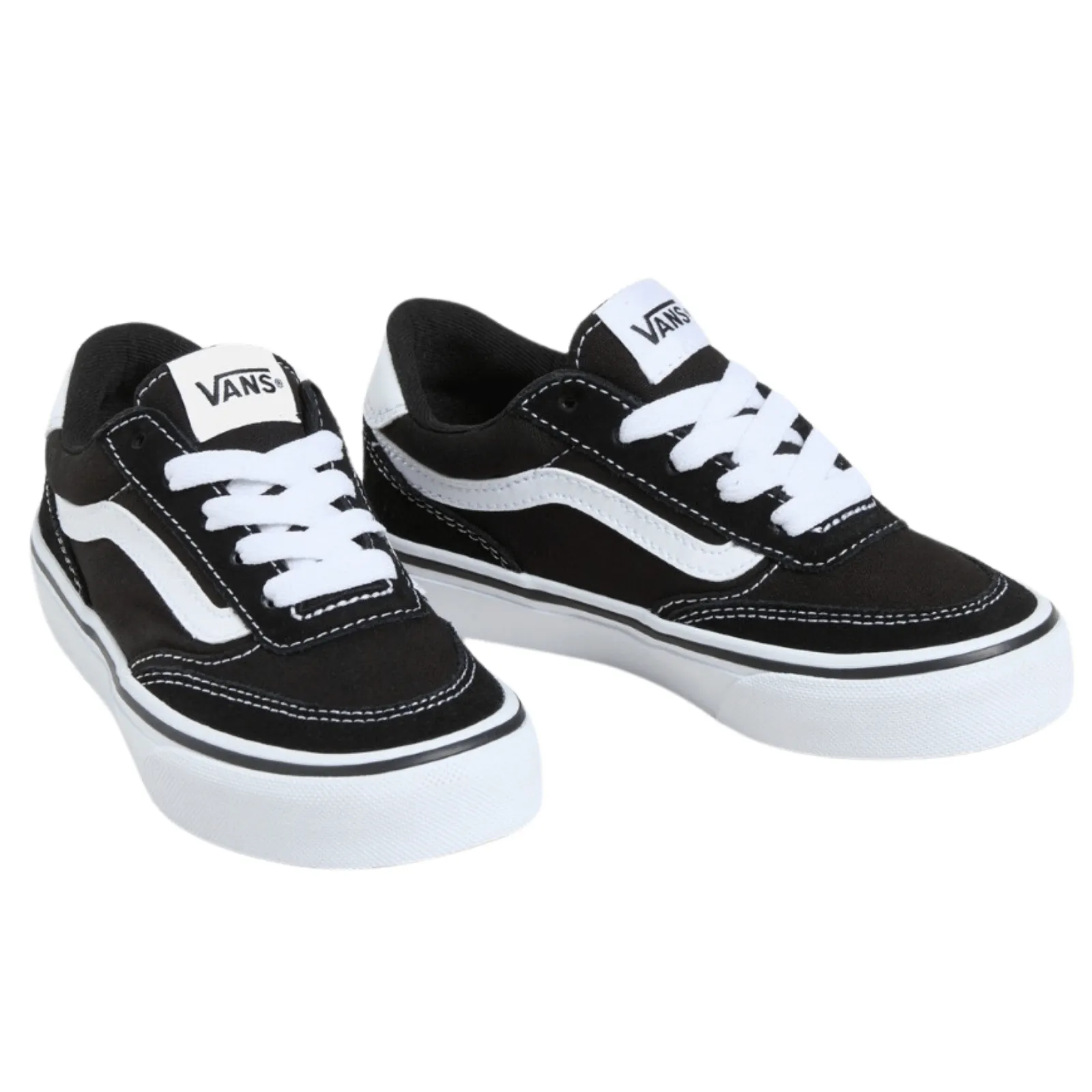 Vans Kids Brooklyn Ls Suede/Canvas Trainers