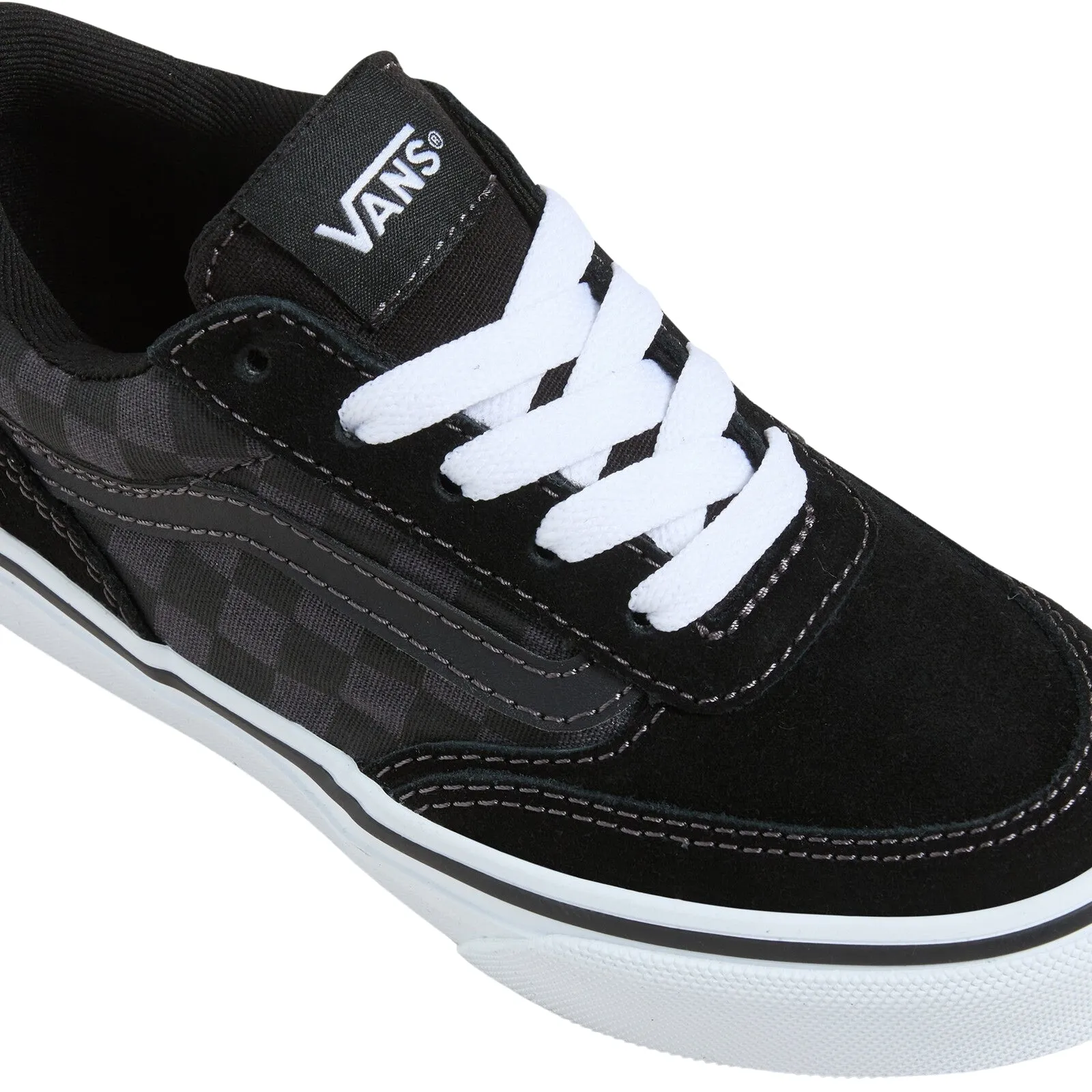 Vans Kids Brooklyn Ls Suede/Canvas Trainers