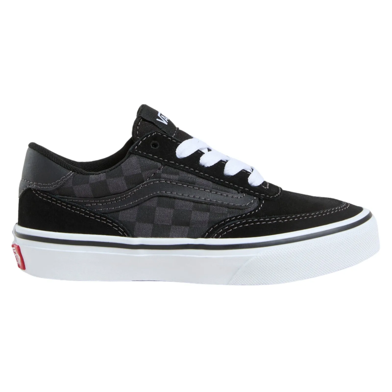 Vans Kids Brooklyn Ls Suede/Canvas Trainers