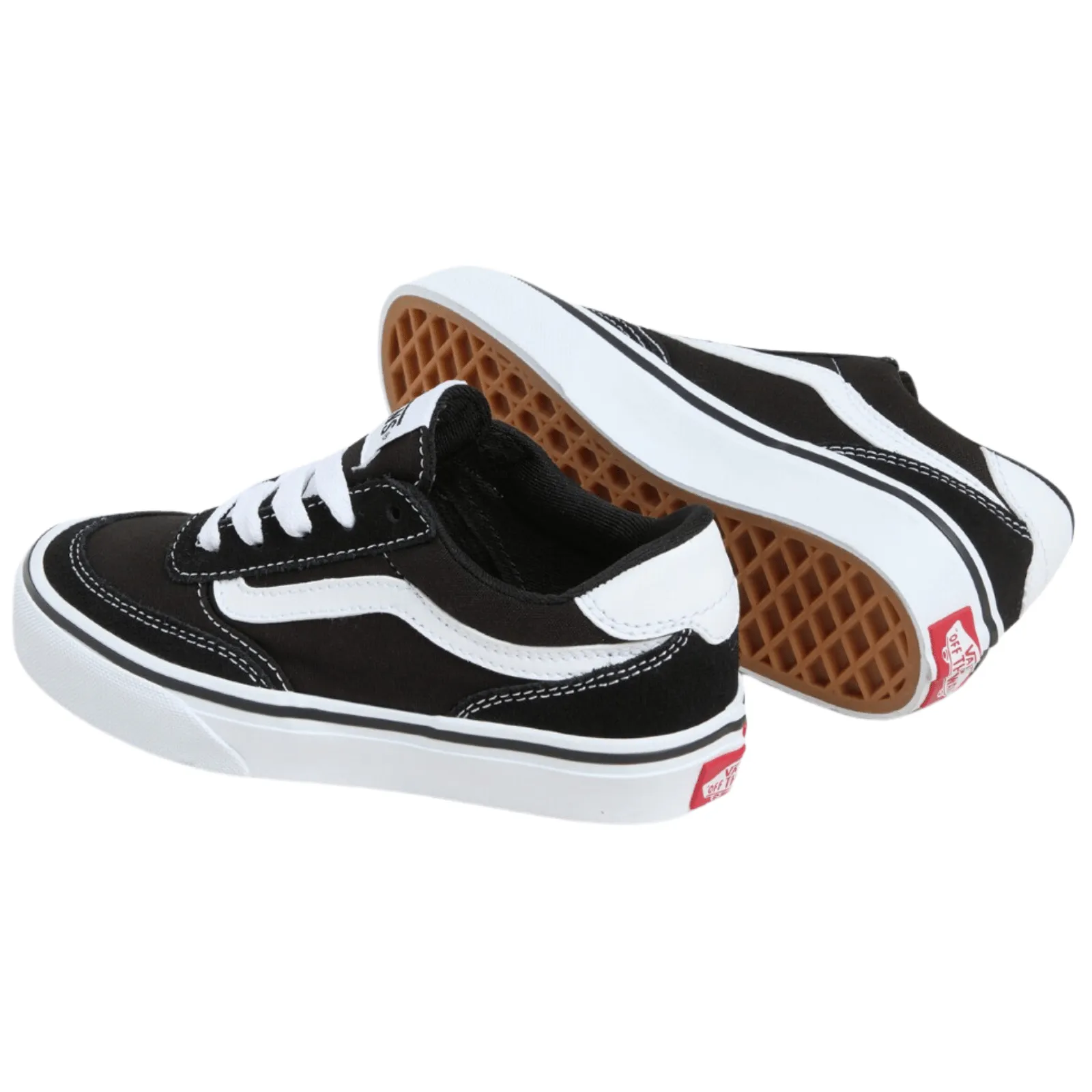 Vans Kids Brooklyn Ls Suede/Canvas Trainers