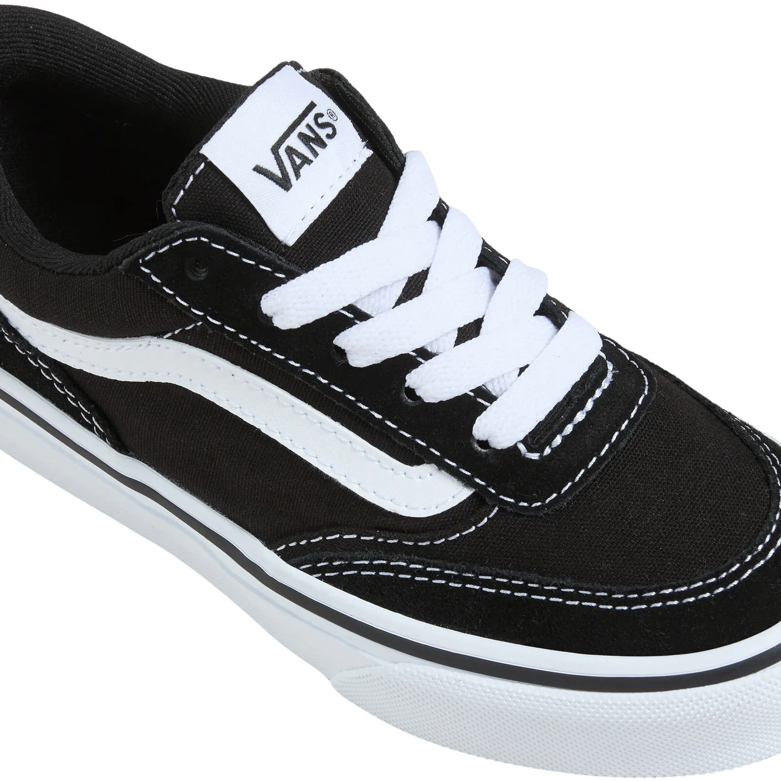 Vans Kids Brooklyn Ls Suede/Canvas Trainers