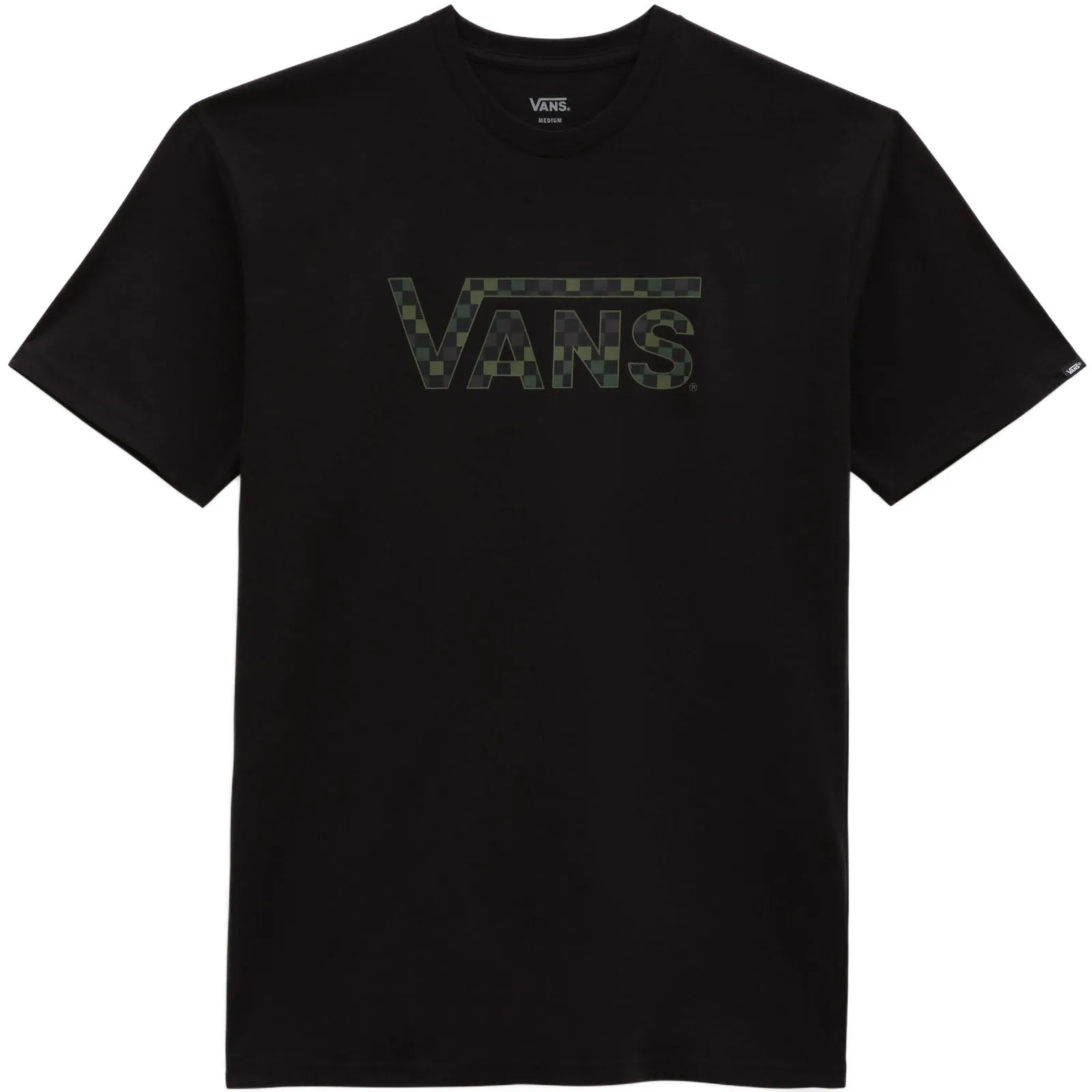 Vans Mens Checkered Short Sleeve Cotton T-Shirt
