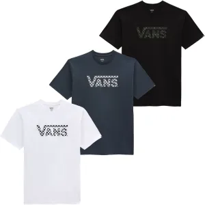Vans Mens Checkered Short Sleeve Cotton T-Shirt