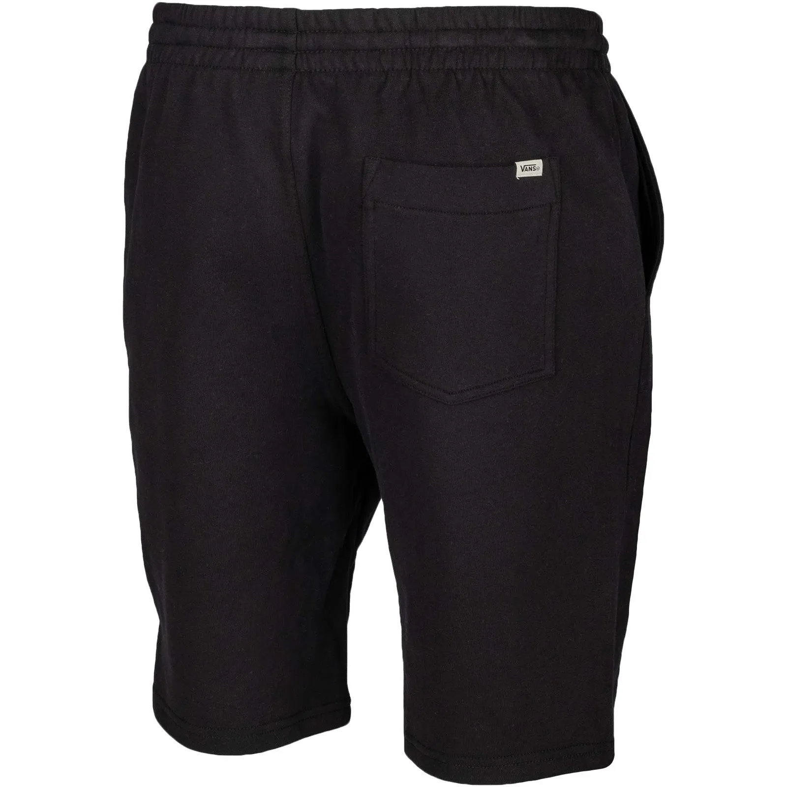 Vans Mens Drop V Checked Sweat Shorts - Black