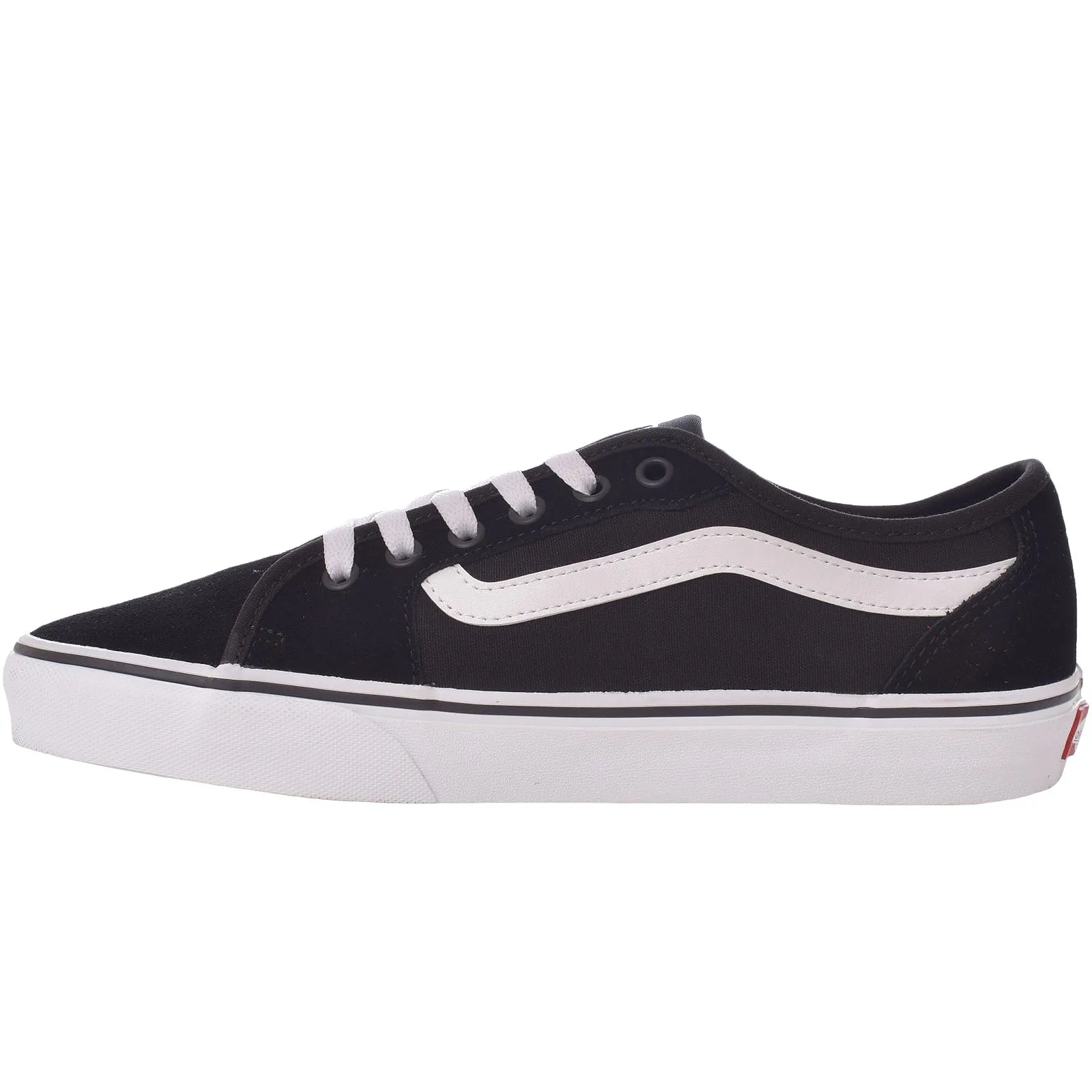 Vans Mens Filmore Decon Low Canvas Trainers - Black/White
