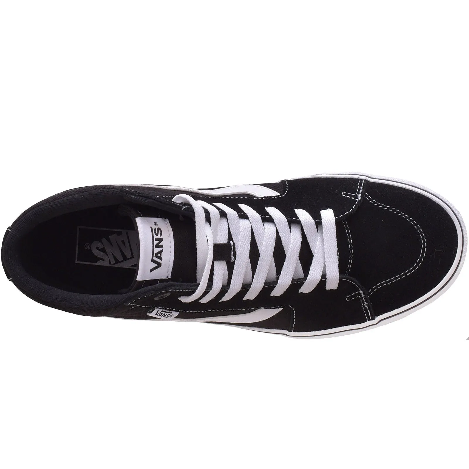 Vans Mens Filmore Hi High Top Trainers - Black