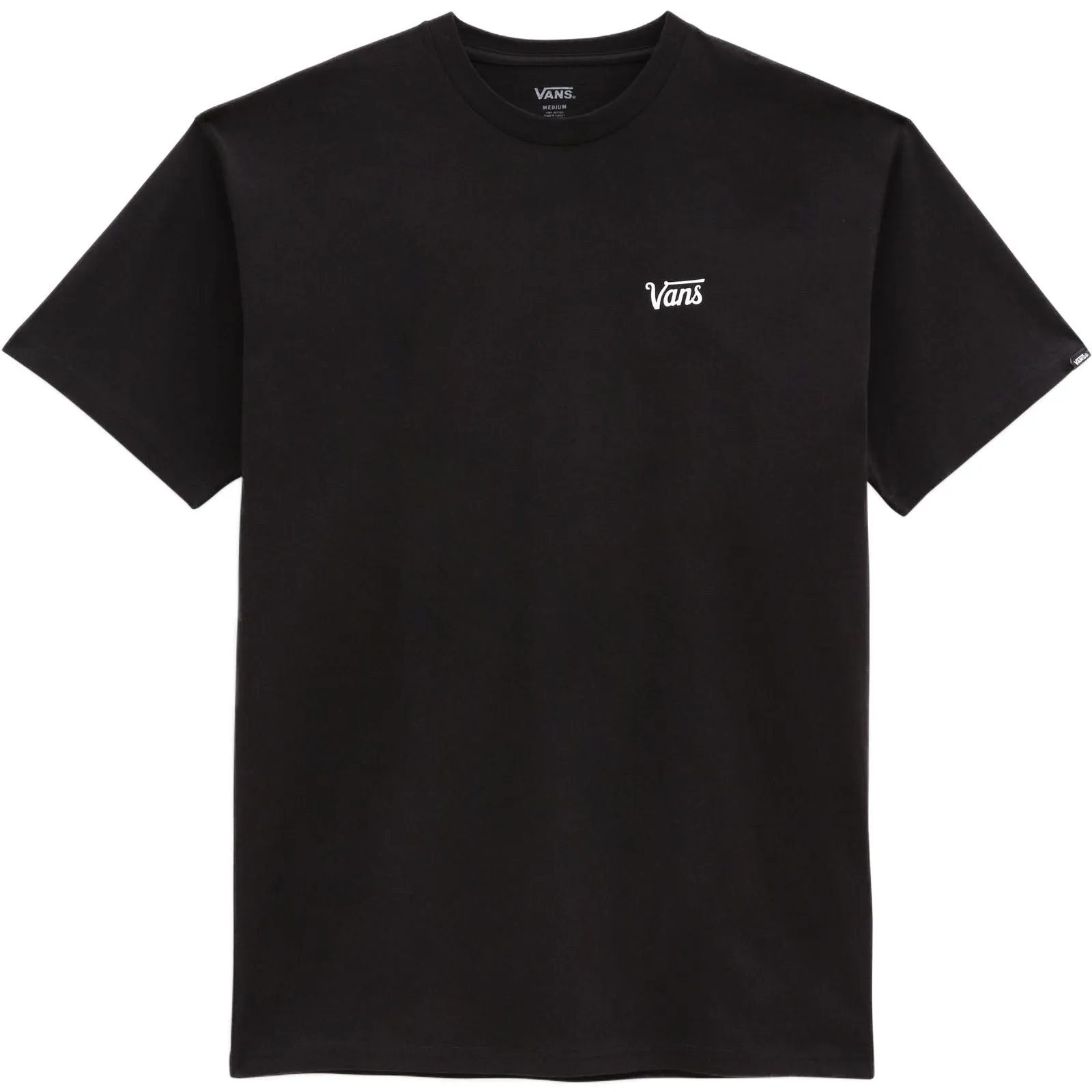 Vans Mens Mini Script Short Sleeve Cotton T-Shirt
