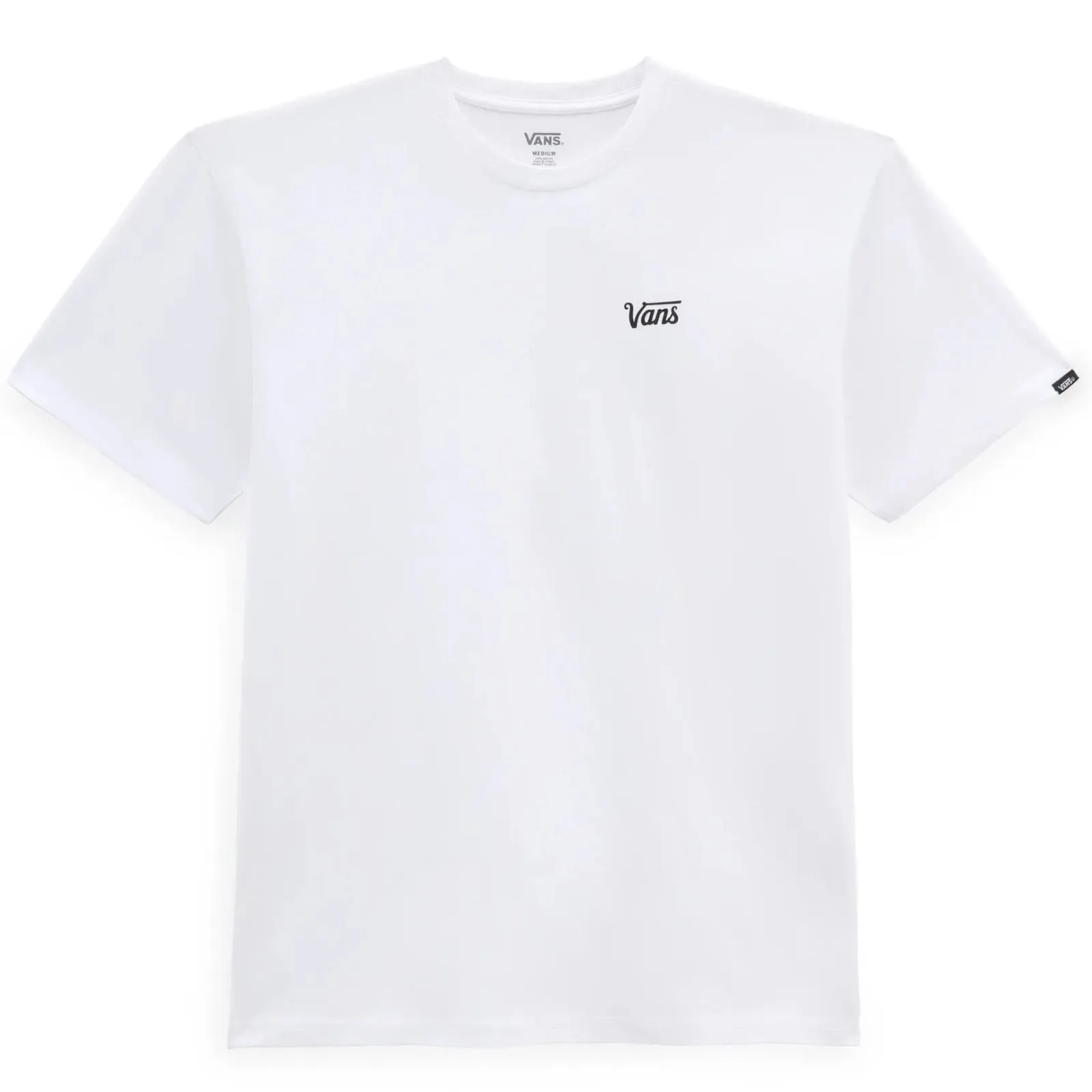 Vans Mens Mini Script Short Sleeve Cotton T-Shirt