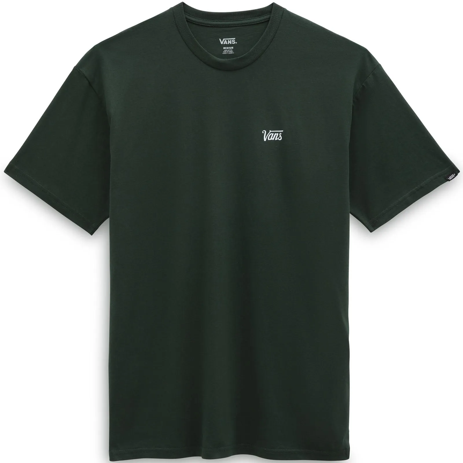 Vans Mens Mini Script Short Sleeve Cotton T-Shirt