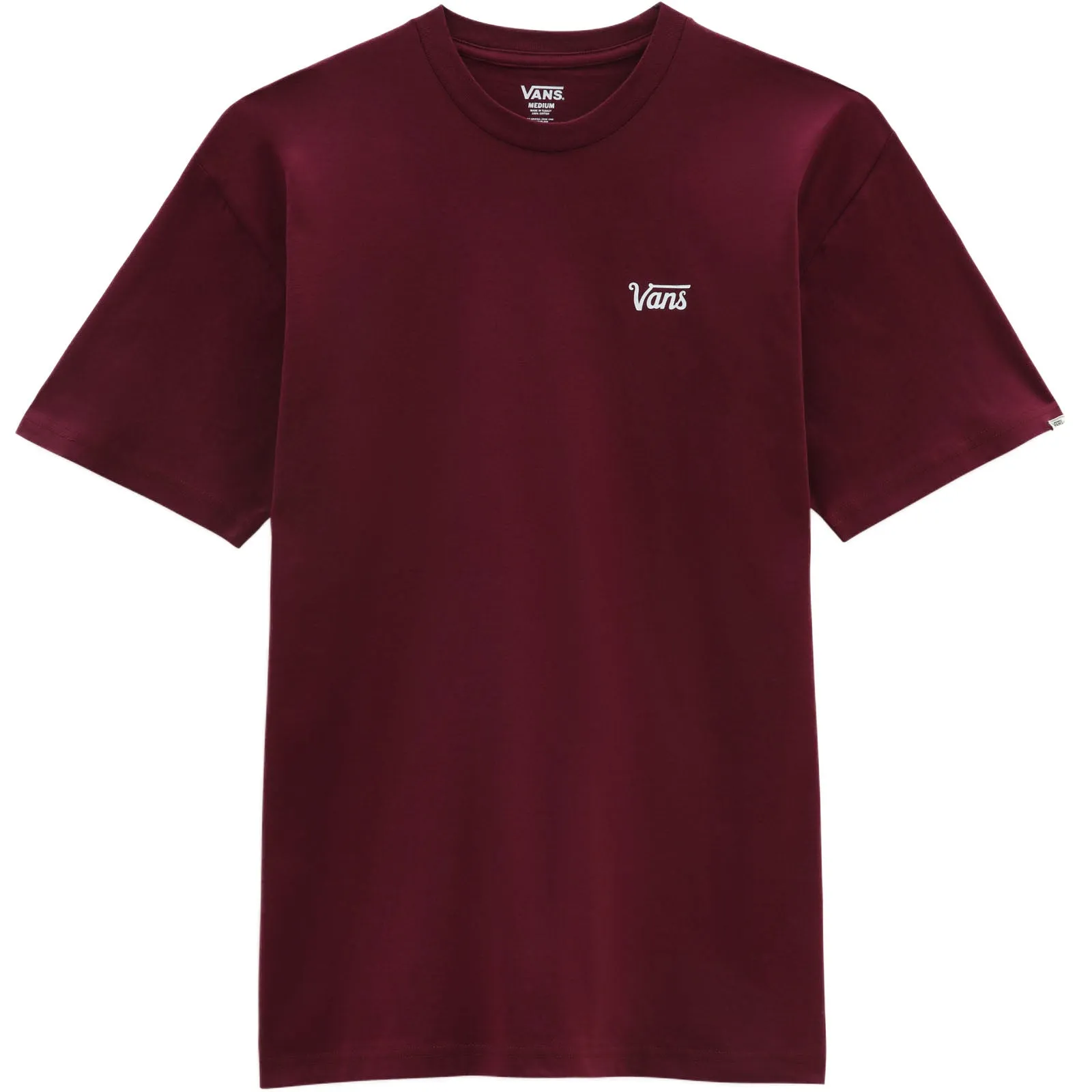 Vans Mens Mini Script Short Sleeve Cotton T-Shirt