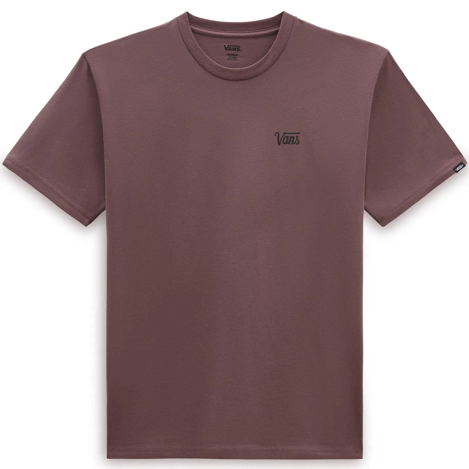 Vans Mens Mini Script Short Sleeve Cotton T-Shirt