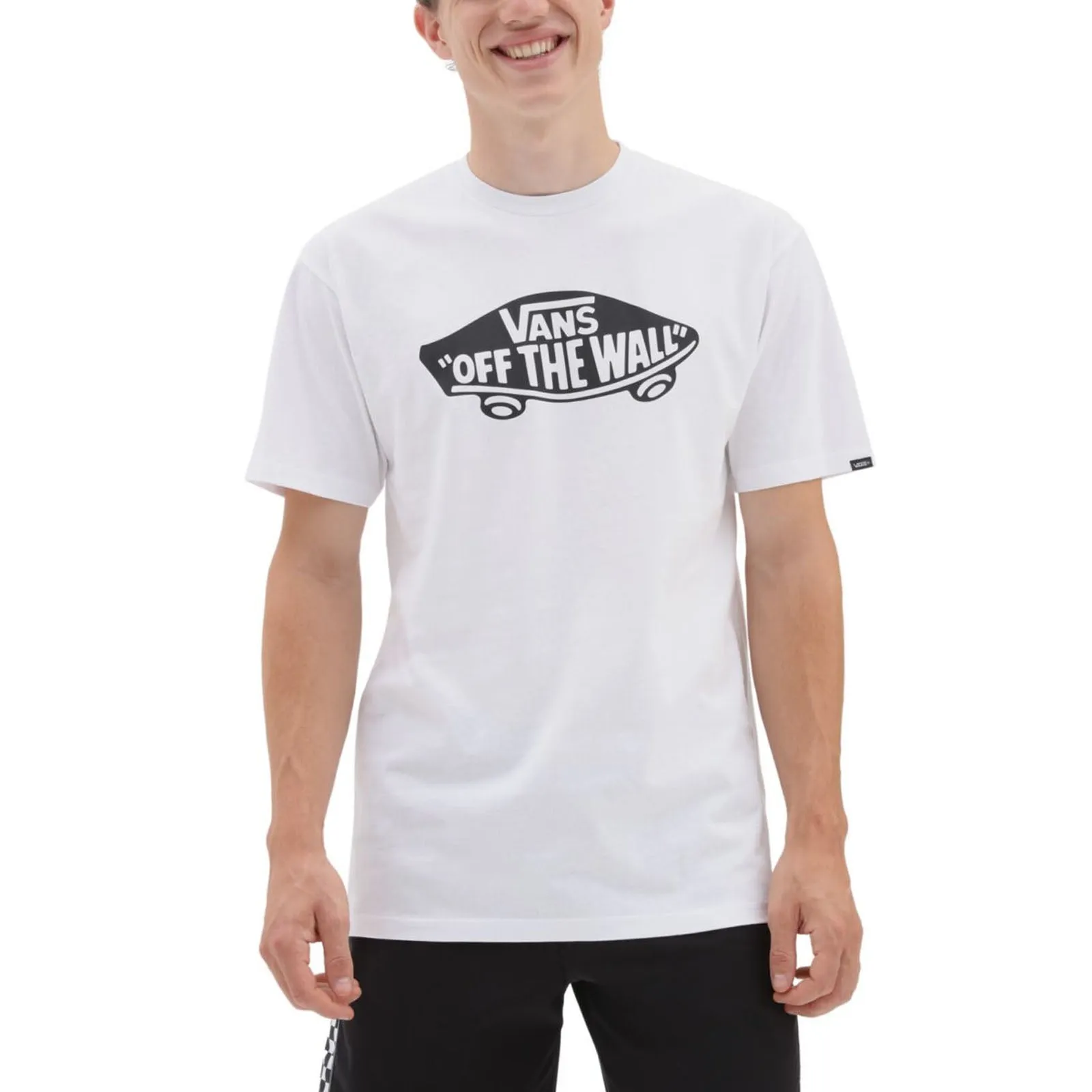Vans Mens Off The Wall Board Short Sleeve Crew Neck T-Shirt