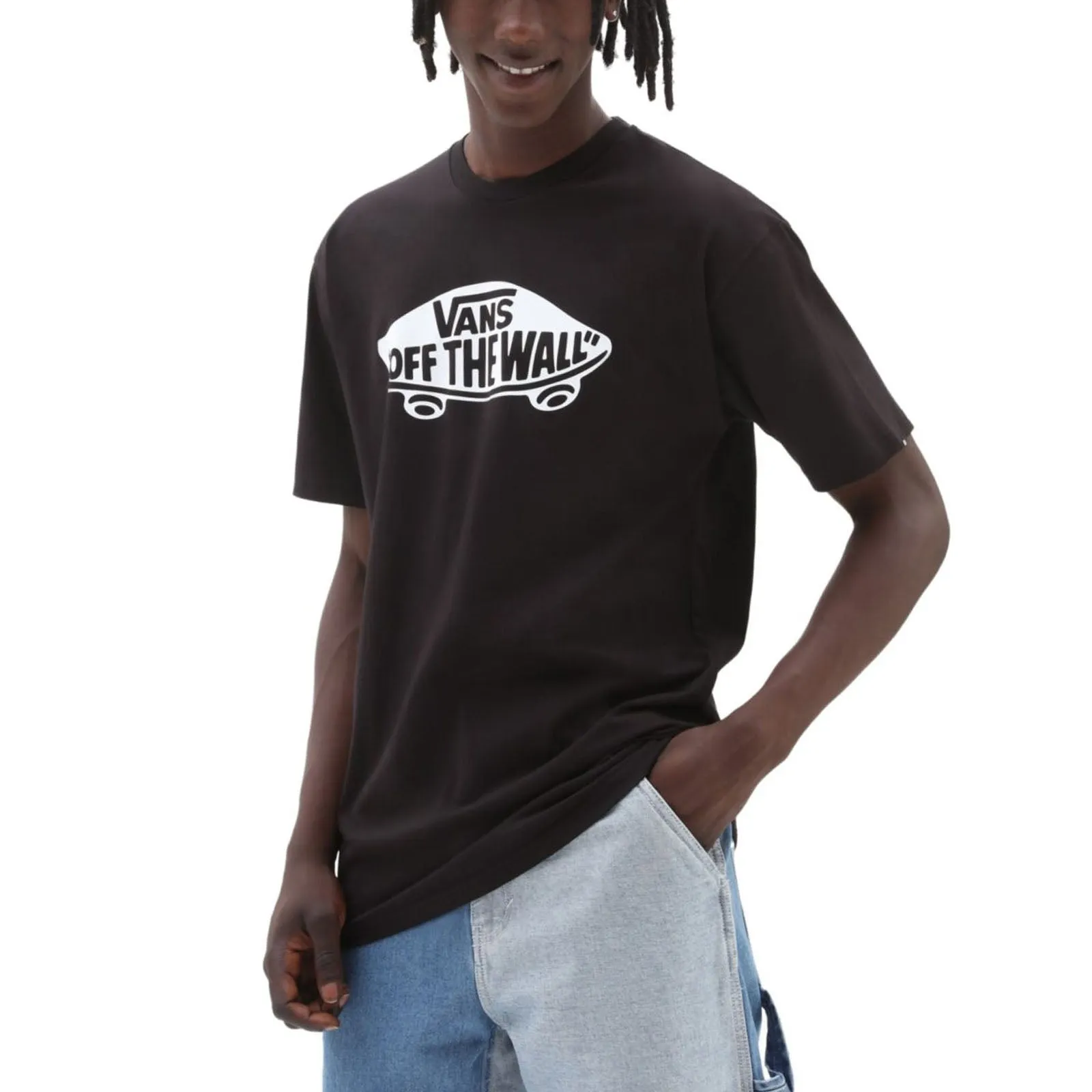 Vans Mens Off The Wall Board Short Sleeve Crew Neck T-Shirt