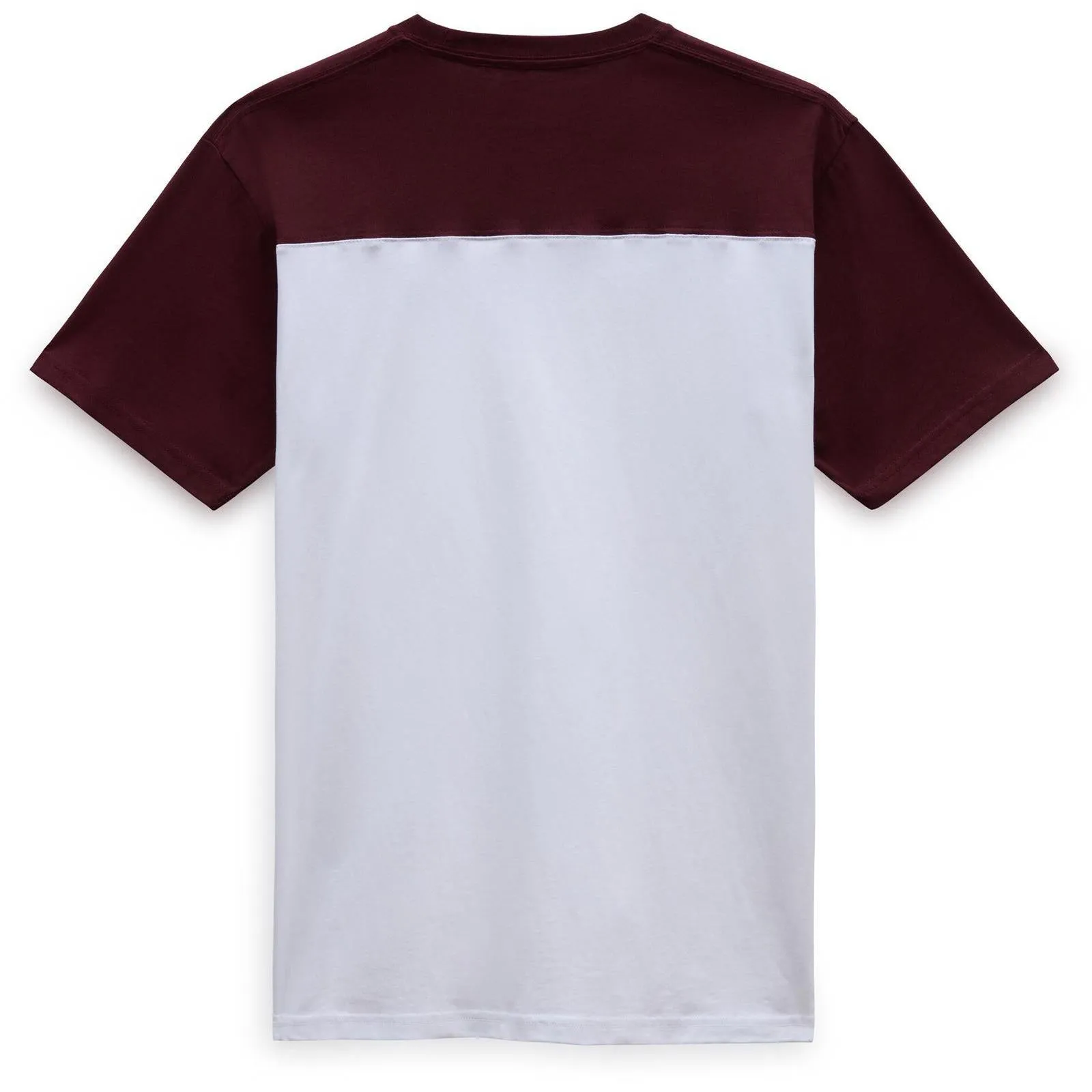 Vans Mens Script Crew Colourblock T-Shirt