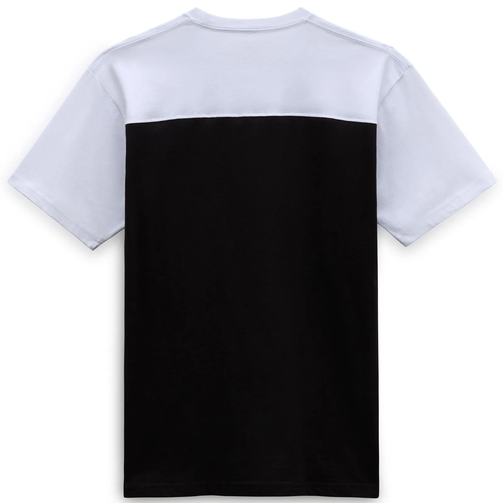 Vans Mens Script Crew Colourblock T-Shirt