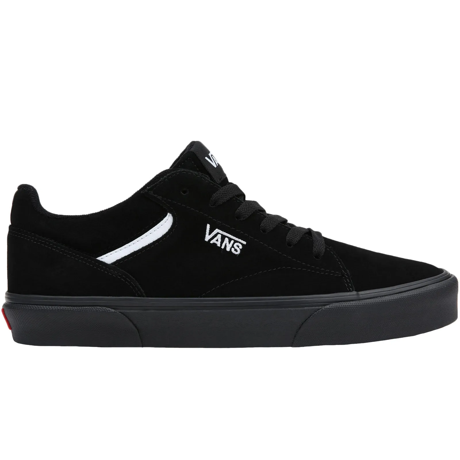 Vans Mens Seldan Suede Low Rise Trainers - Grape Leaf