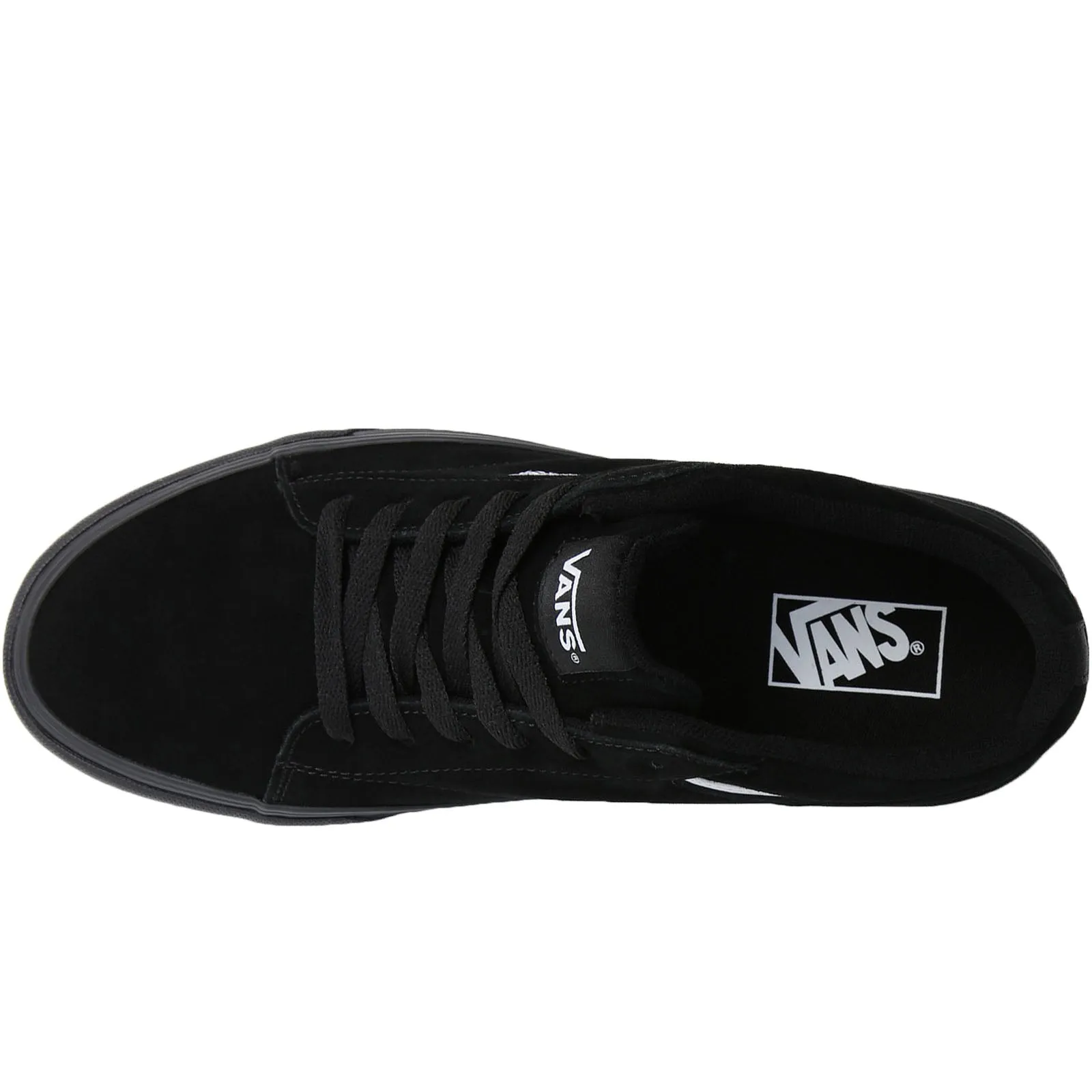 Vans Mens Seldan Suede Low Rise Trainers - Grape Leaf