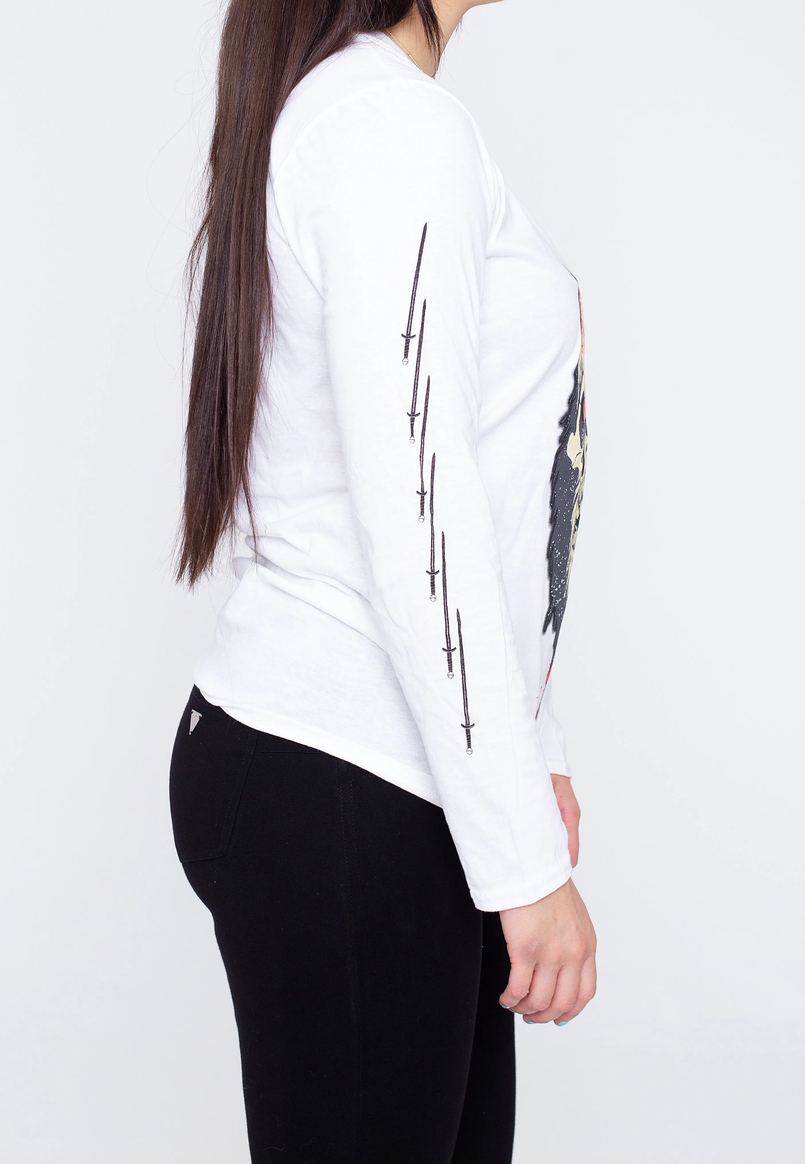 Vikings - Berserker White - Longsleeve