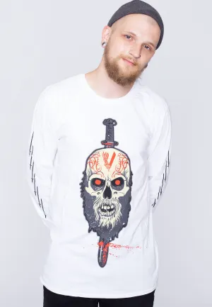 Vikings - Berserker White - Longsleeve