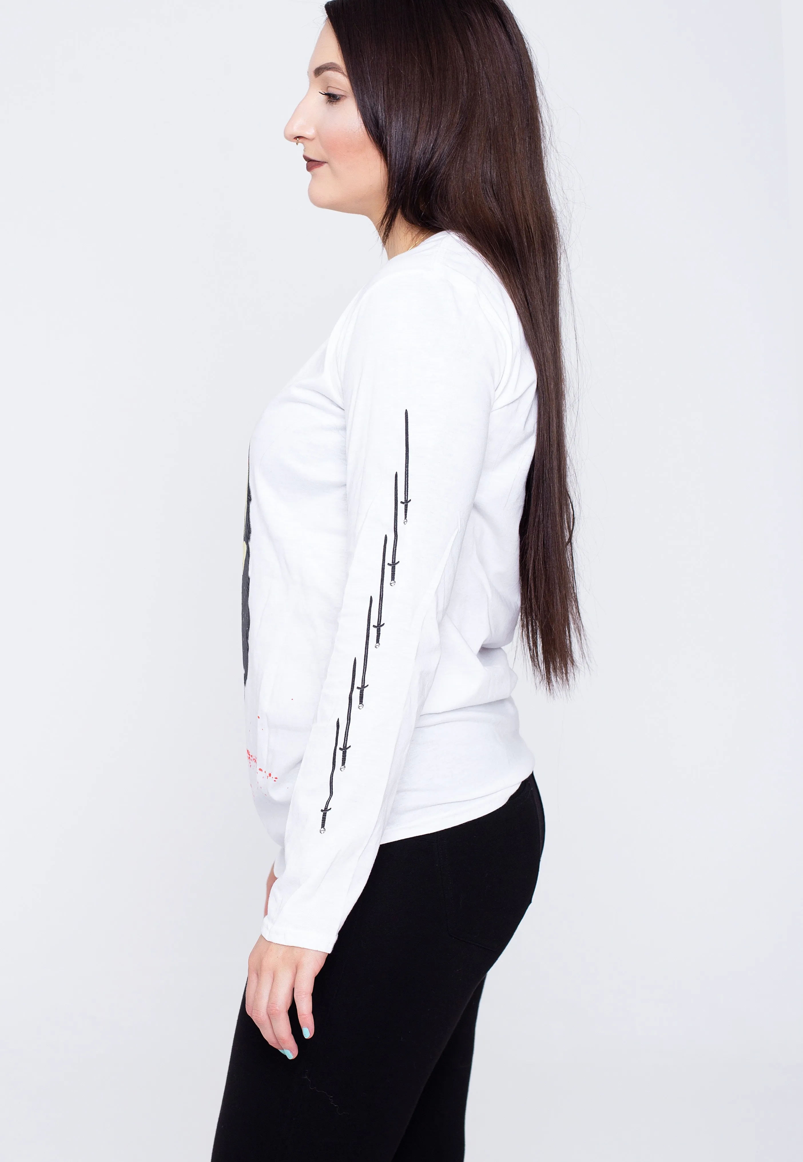 Vikings - Berserker White - Longsleeve