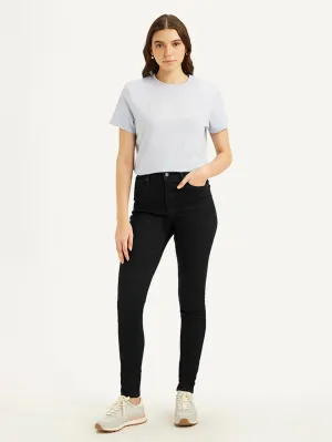 Women's High Rise Skinny Black Jeans LEVI'S